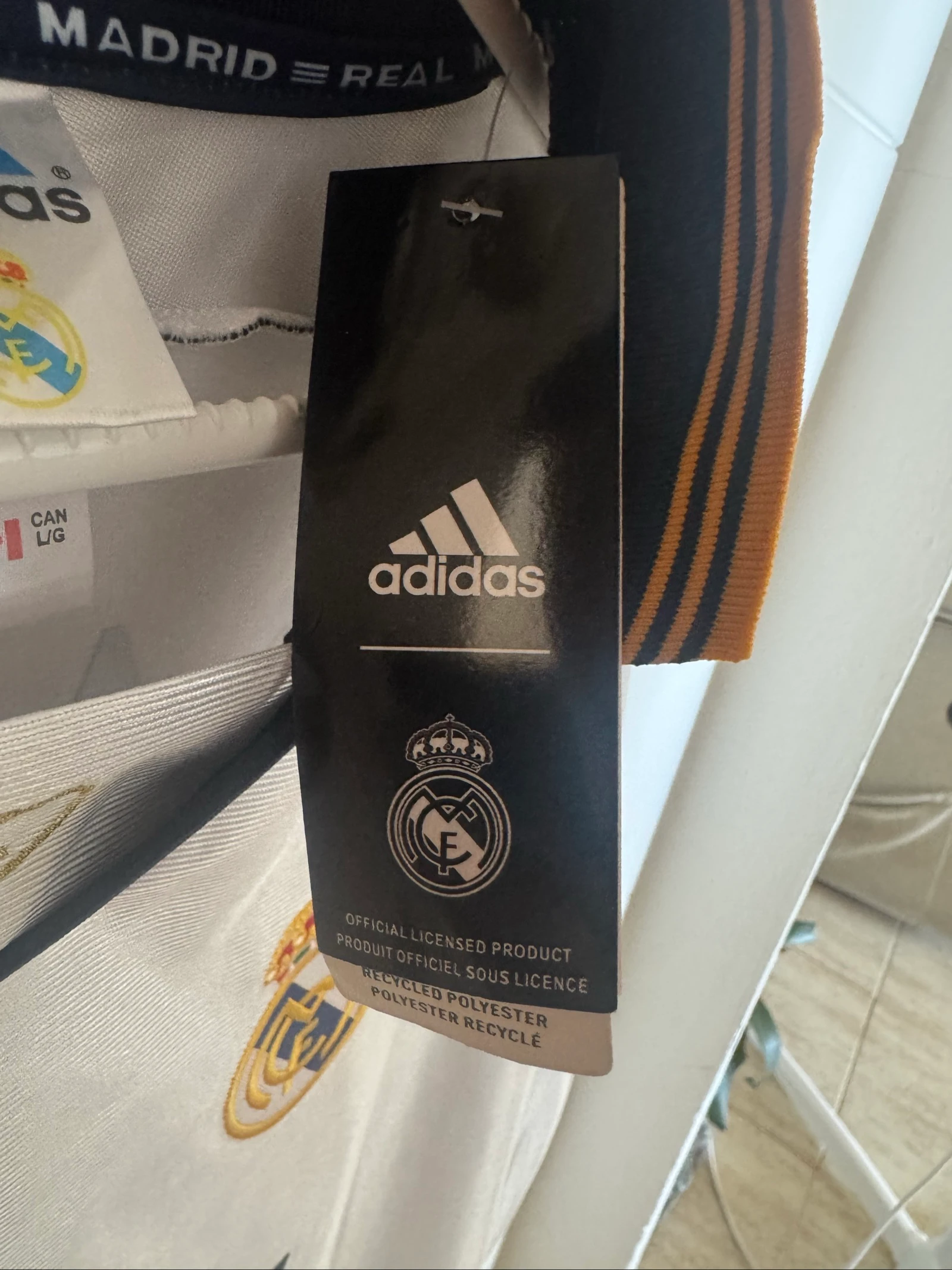 Camiseta Real Madrid Adidas Teka Original Nueva con Etiqueta Talla L – photo 4